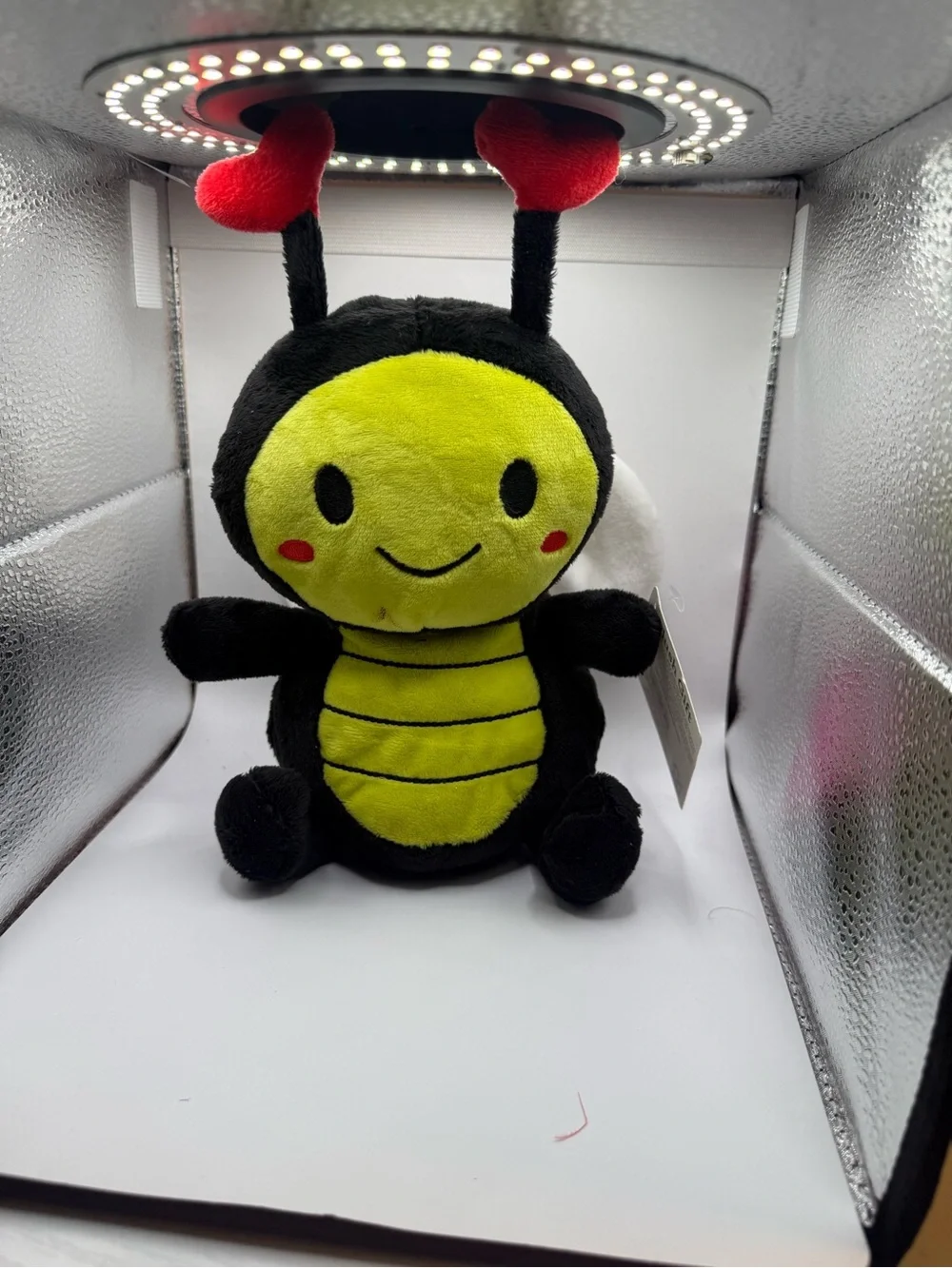 Yellow & Black Bee Plush Toy - Plush Gift